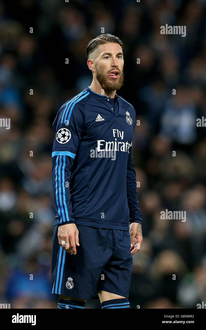 Manchester City gegen Real Madrid - UEFA Champions League - Semi-Final - Hinspiel - Etihad Stadium Stockfoto