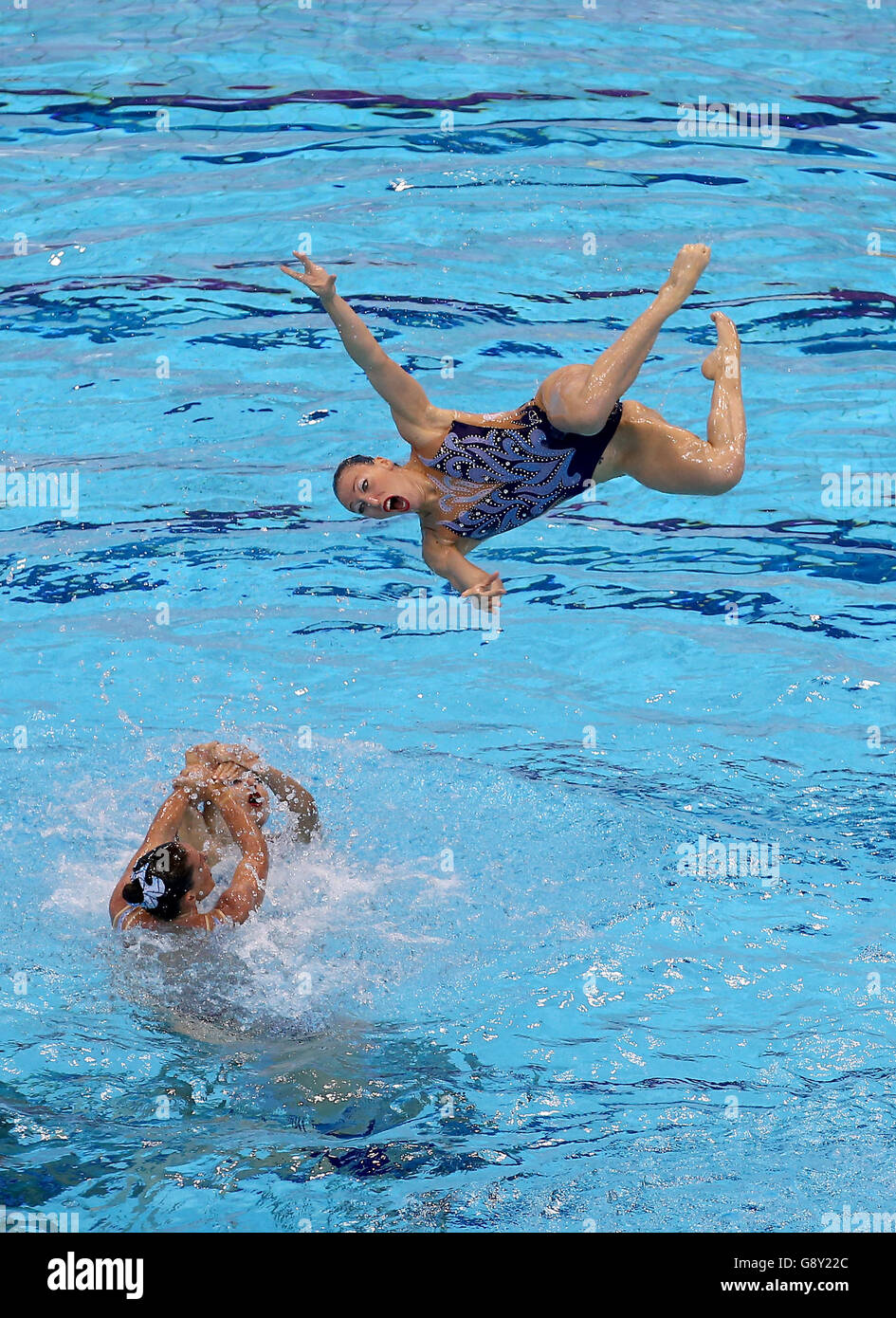 Europäische Aquatics Championships - Tag vier Stockfoto