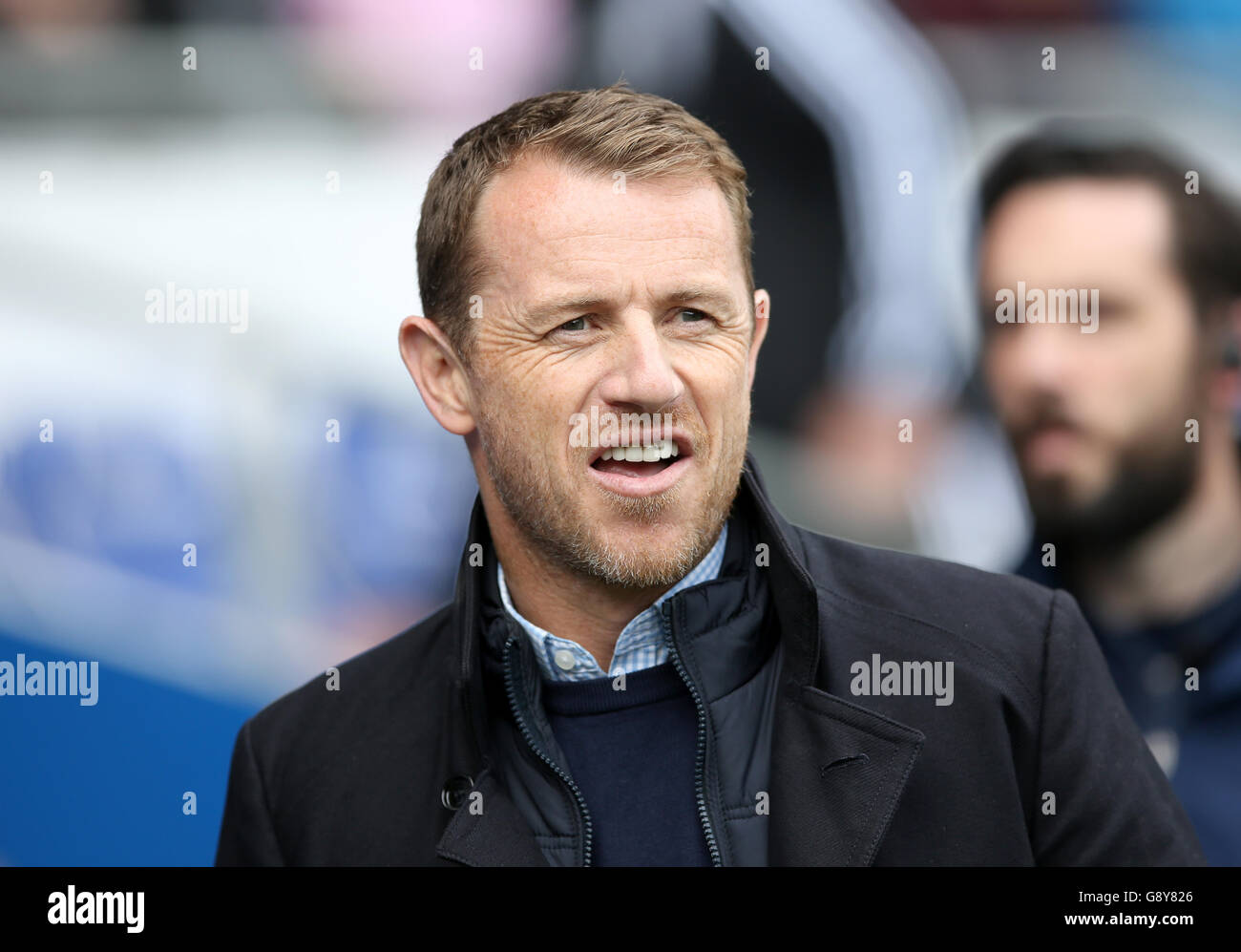 Cardiff City gegen Birmingham City - Sky Bet Championship - Cardiff City Stadium. Birmingham City Manager Gary Rowett Stockfoto