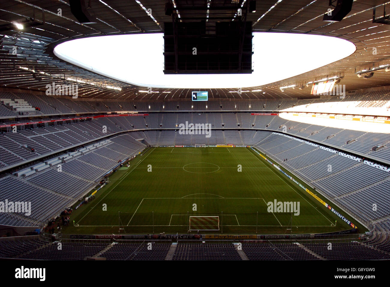 Fußball - UEFA Champions League - Gruppe A - Bayern München / Juventus - Allianz Arena. Allianz Arena, Home oder Bayern München Stockfoto