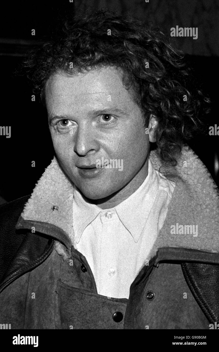 Mick Hucknall, Leadsänger von 'Simply Red'. Stockfoto