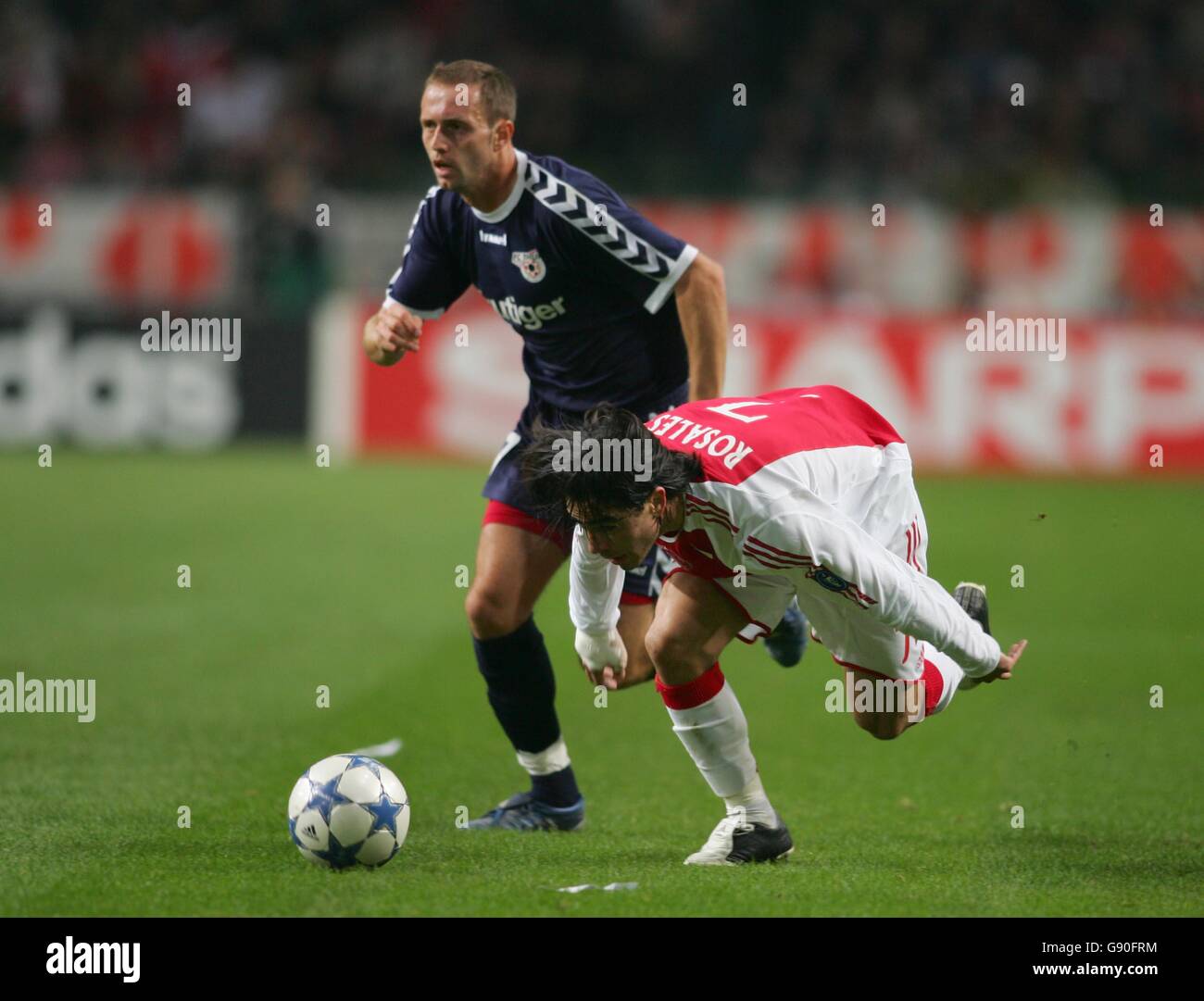 Fußball - UEFA Champions League - Gruppe B - Ajax V FC Thun - Amsterdam ArenA Stockfoto