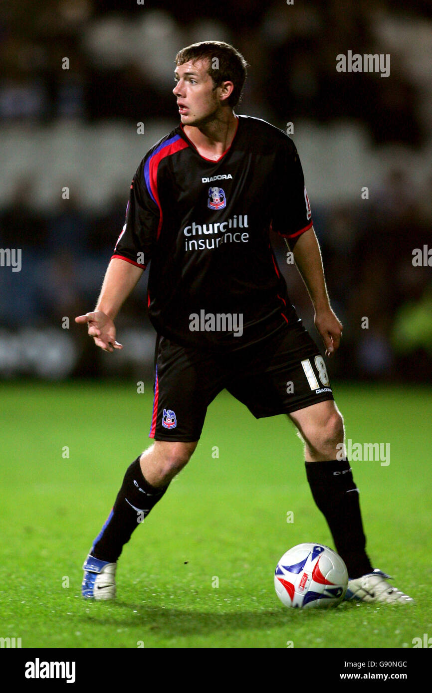 Fußball - Coca-Cola Football League Championship - Queens Park Rangers gegen Crystal Palace - Loftus Road. Gary Borrowdale, Crystal Palace Stockfoto