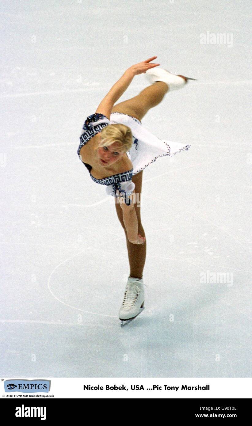 Eiskunstlauf - Winter Olympics - Nagano 1998 - Kurzprogramm Damen Stockfoto