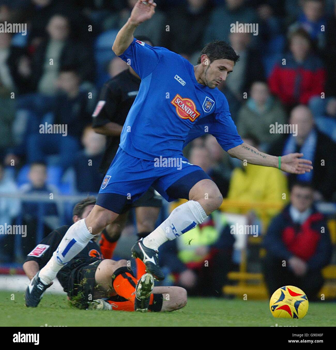 Fußball - Coca-Cola Football League 2-Stockport County V Barnet - Edgeley Park Stockfoto