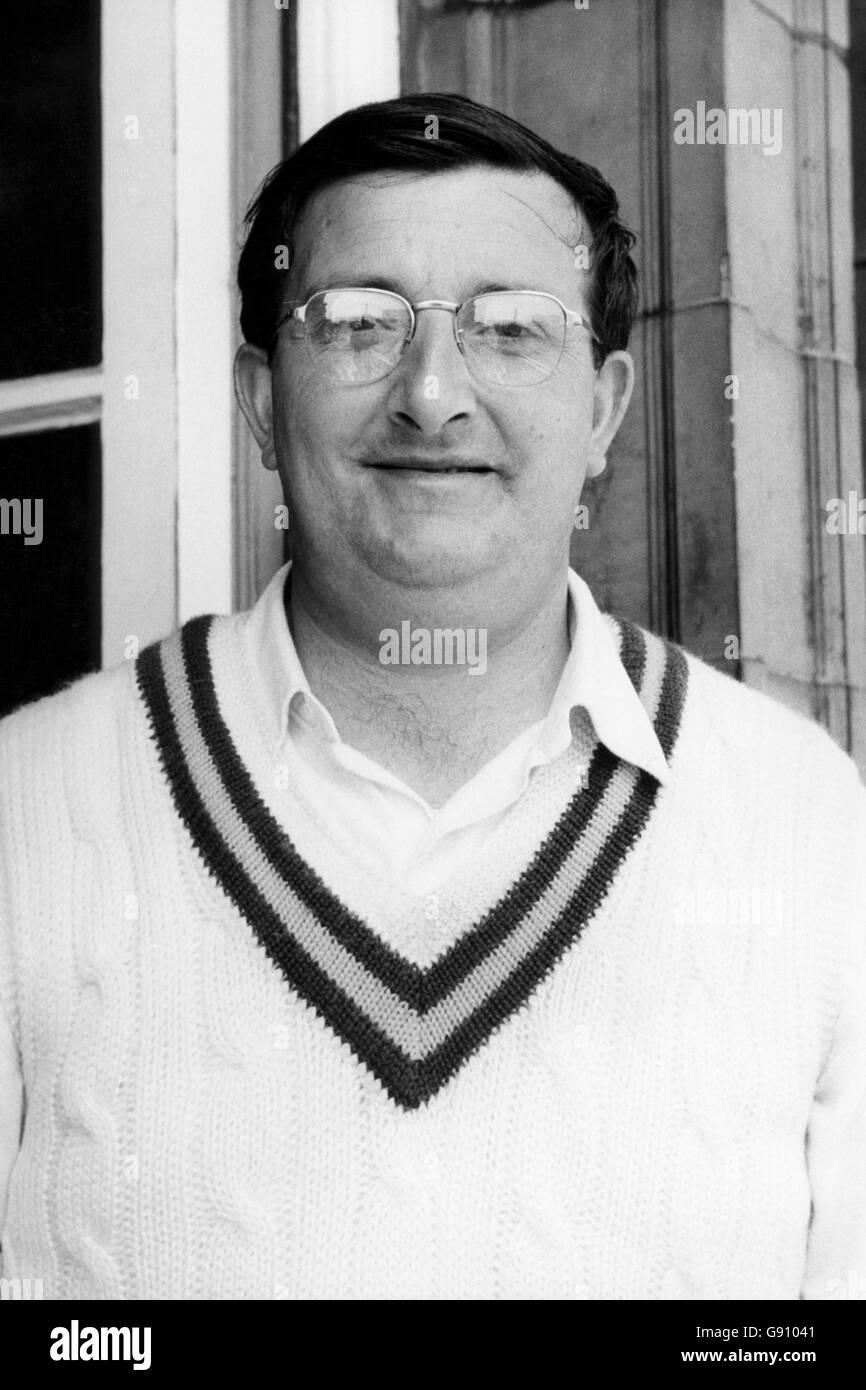 Cricket - Nottinghamshire Cricket Club - Photocall. Brian 'Bomber' Wells, Nottinghamshire Stockfoto