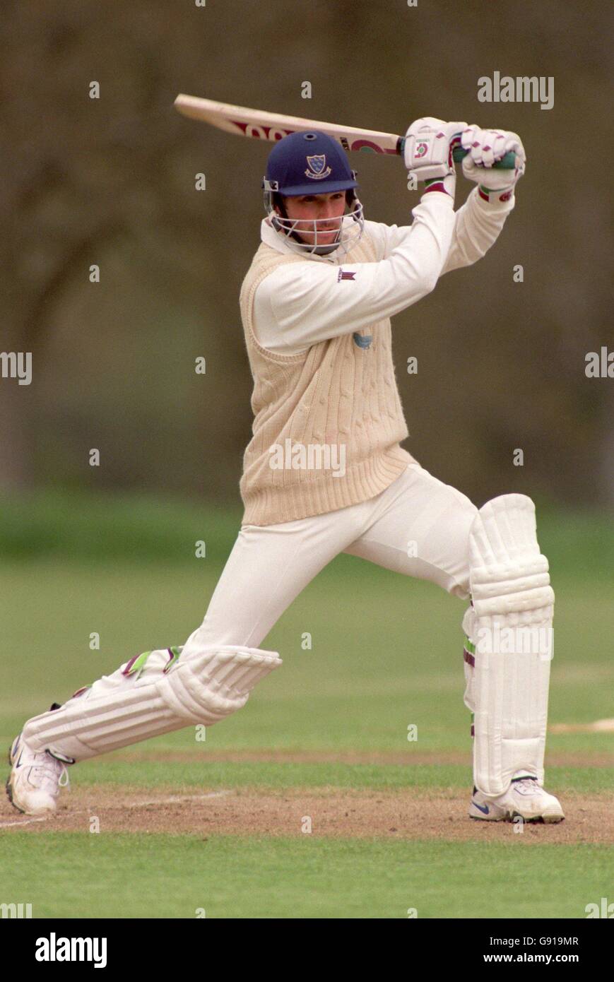 Cricket - Oxford University / Sussex. Keith Newall, Sussex Stockfoto
