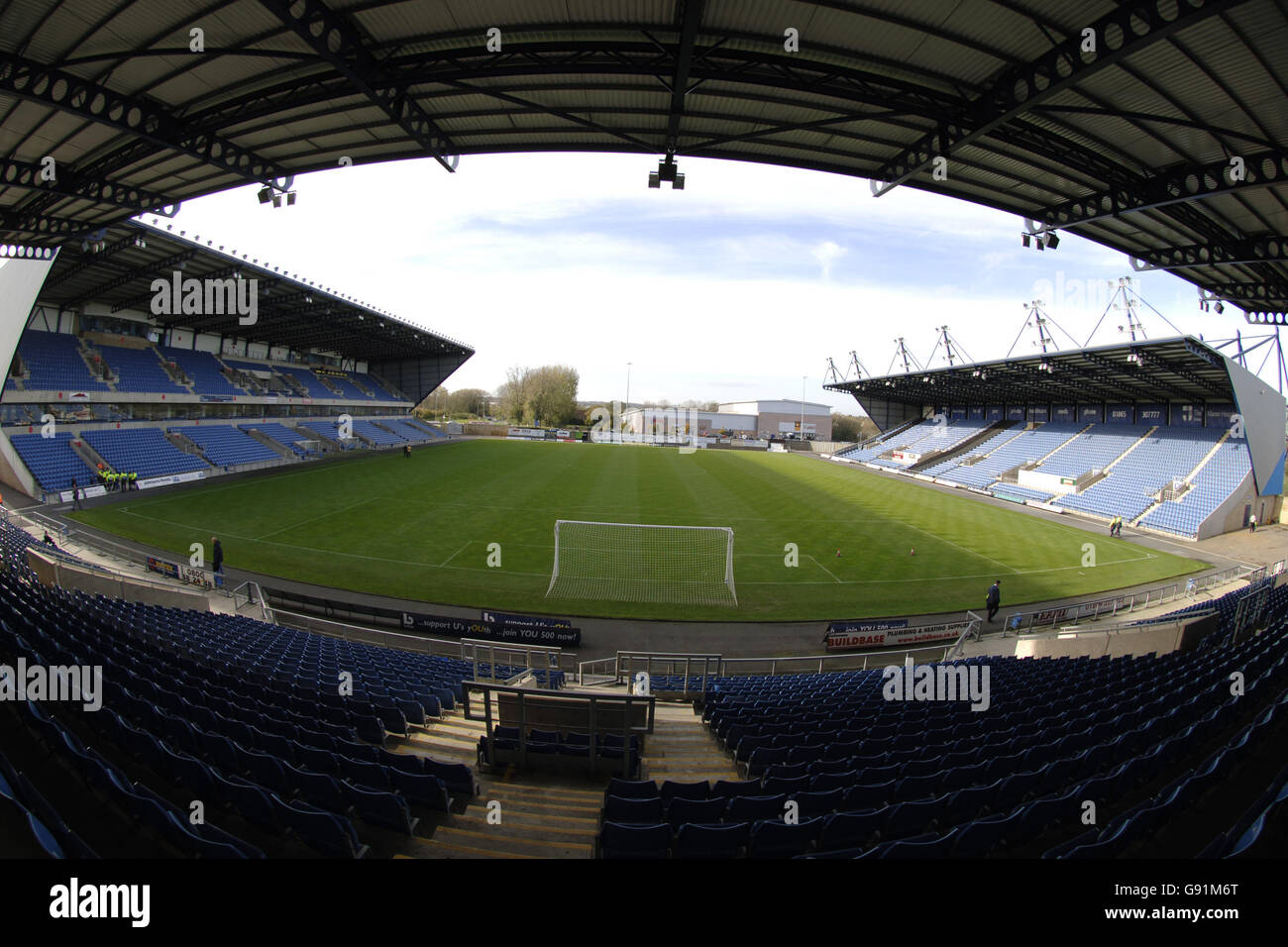 Fußball - Coca-Cola Football League Two - Oxford United V Wrexham - Kassam Stadion Stockfoto