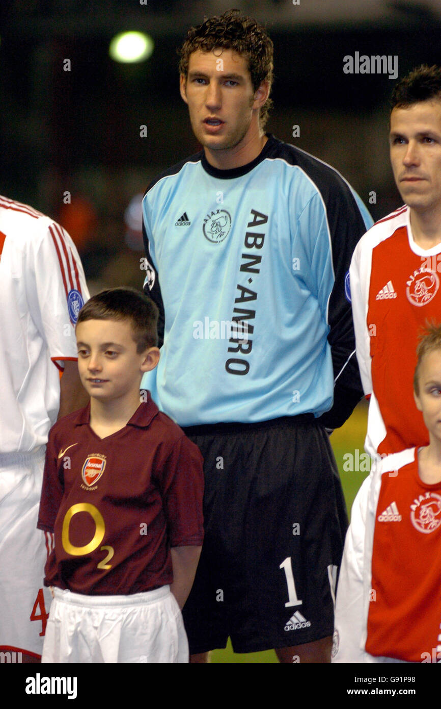 Fußball - UEFA Champions League - Gruppe B - Arsenal V Ajax - Highbury Stockfoto