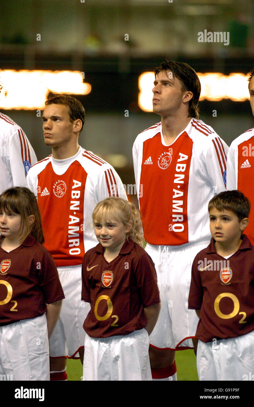 Fußball - UEFA Champions League - Gruppe B - Arsenal V Ajax - Highbury Stockfoto