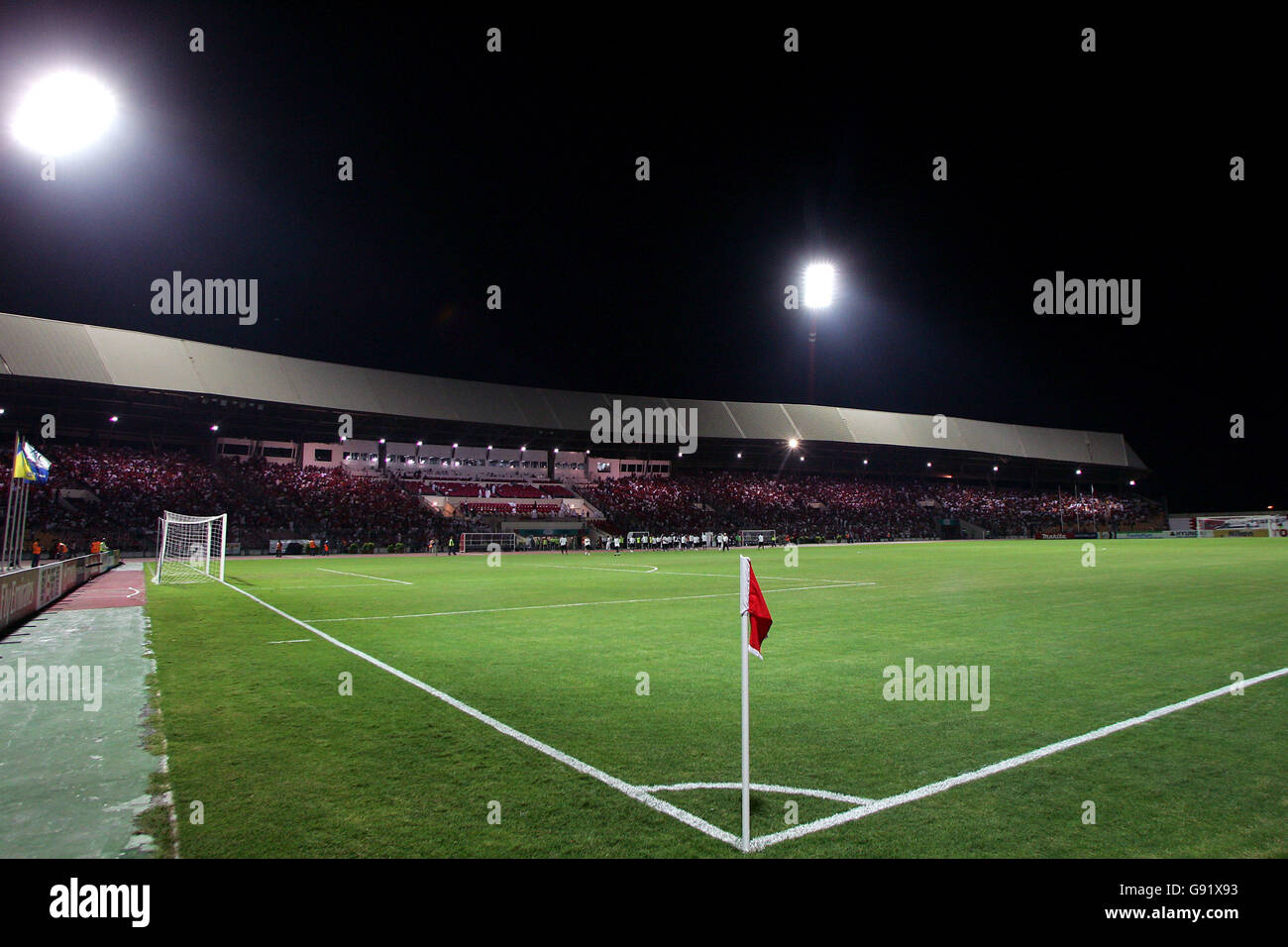 Fußball - WM 2006 Qualifikation - Asiatisch und N./C. Amerikanische und karibische Sektion - Play Off Second Leg - Bahrain / Trinidad. Eine allgemeine Ansicht des Nationalstadions Stockfoto