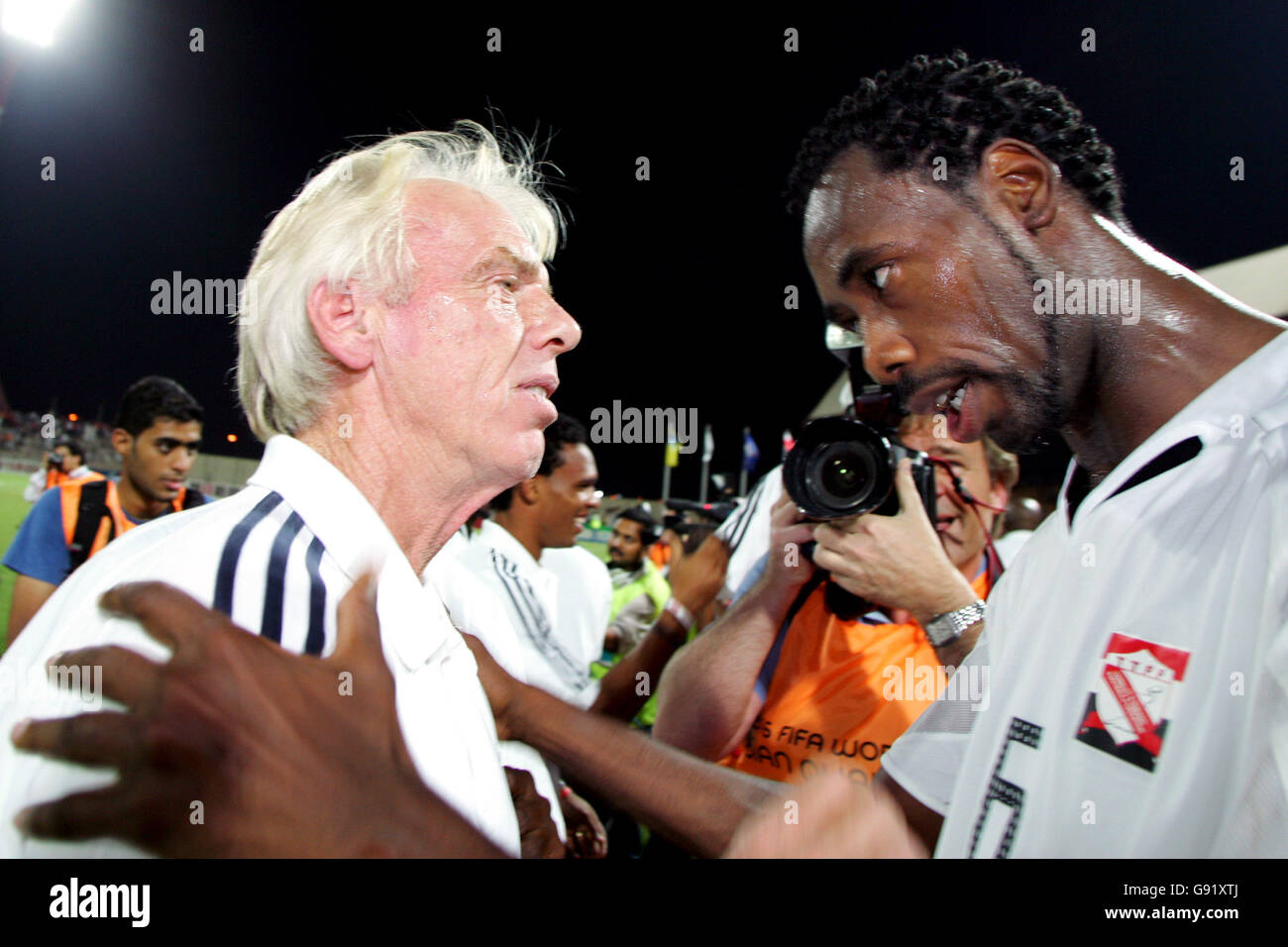 Fußball - World Cup 2006 Qualifier - asiatischen und amerikanischen N./C. und Karibik-Abschnitt - spielen Off Rückspiel - Bahrain V Trinidad... Stockfoto