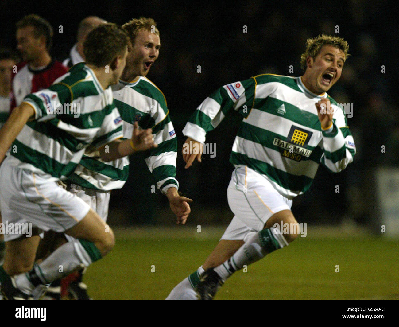 Fußball - Pokal - zweite Runde - Replay - Northwich Victoria V Woking - Victoria-Stadion Stockfoto