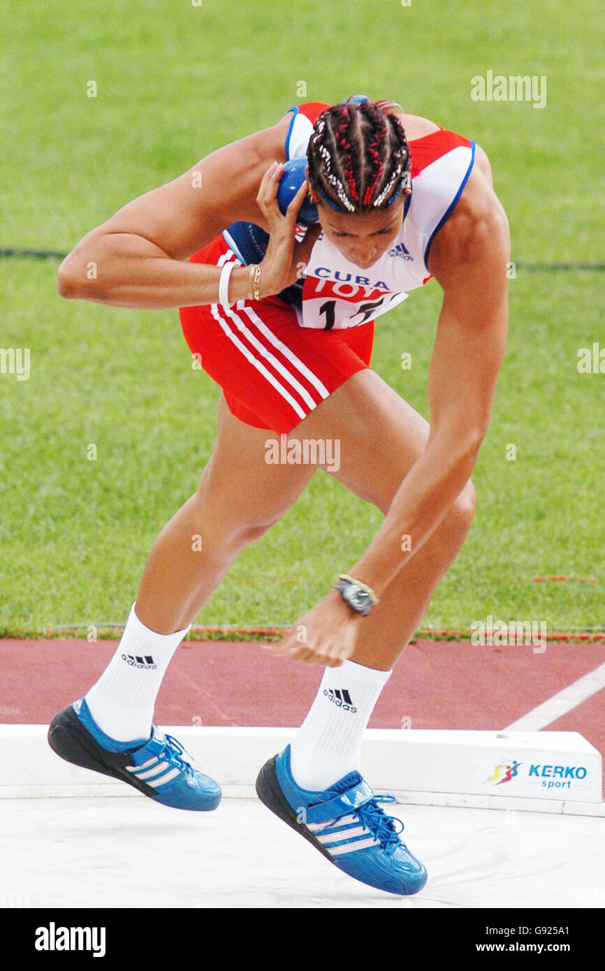 Leichtathletik - Welt der IAAF Leichtathletik WM - Helsinki 2005 - Olympiastadion Stockfoto