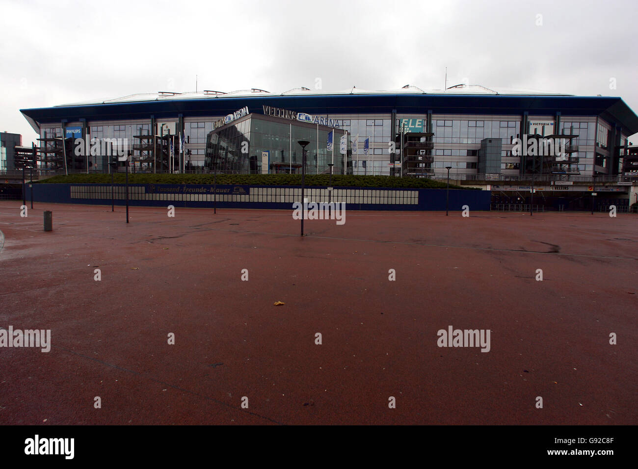 Fußball - FIFA Fußball-Weltmeisterschaft 2006 Stadien - AufSchalke Arena - Gelsenkirchen. Gesamtansicht der AufSchalke Arena Stockfoto