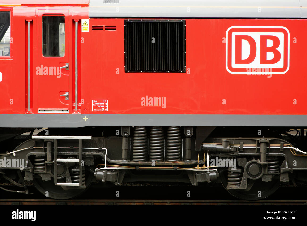 DG Schenker Klasse 90 elektrische Lokomotive 90019. Stockfoto