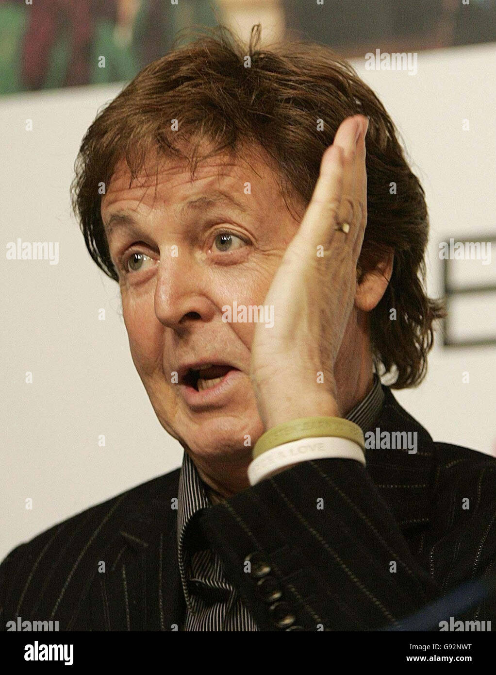 SHOWBIZ McCartney Stockfoto