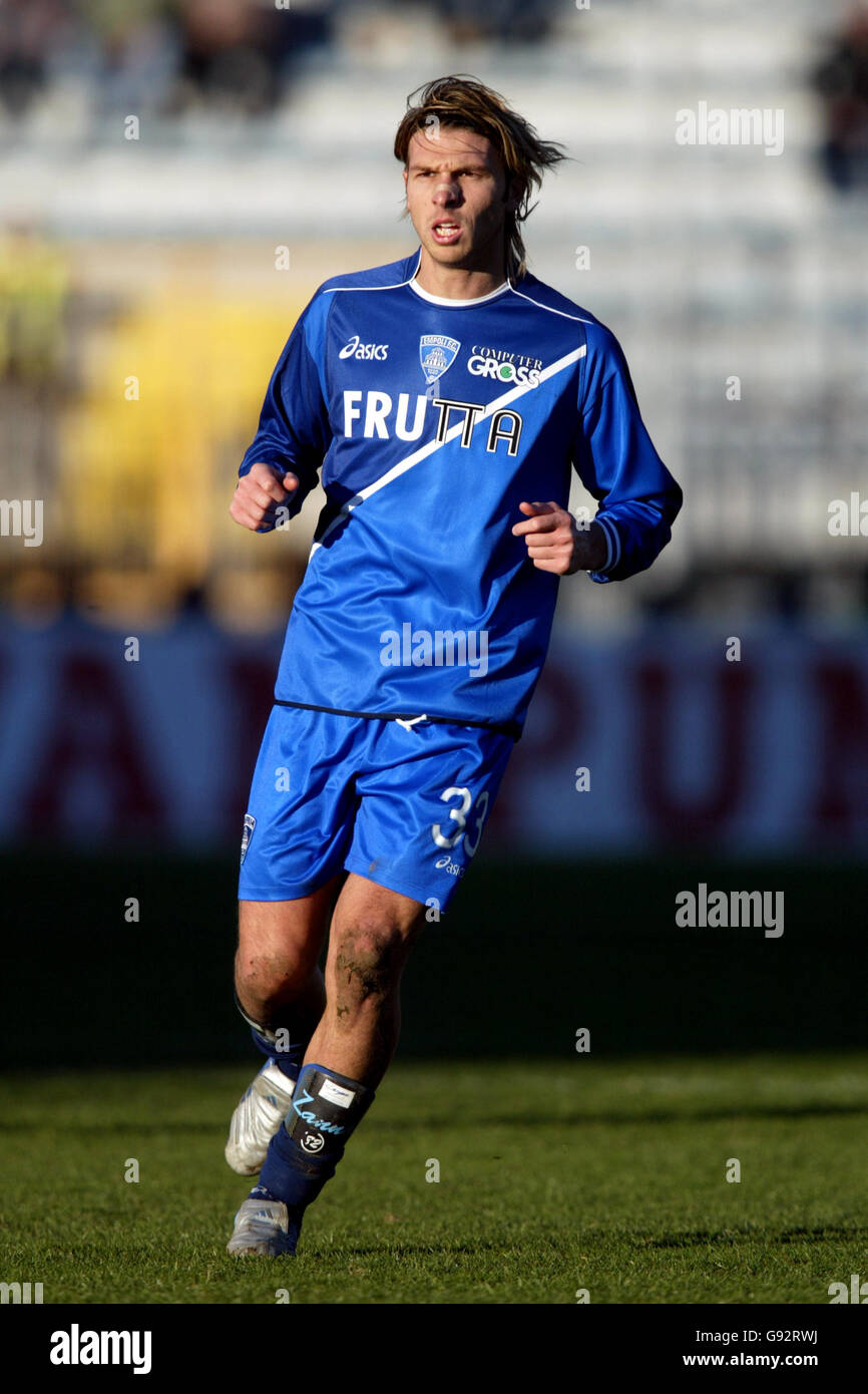 Fußball - Italienische Serie A - Empoli V Fiorentina - Carlo Castellani Stadium. Paolo Zanetti, Empoli Stockfoto