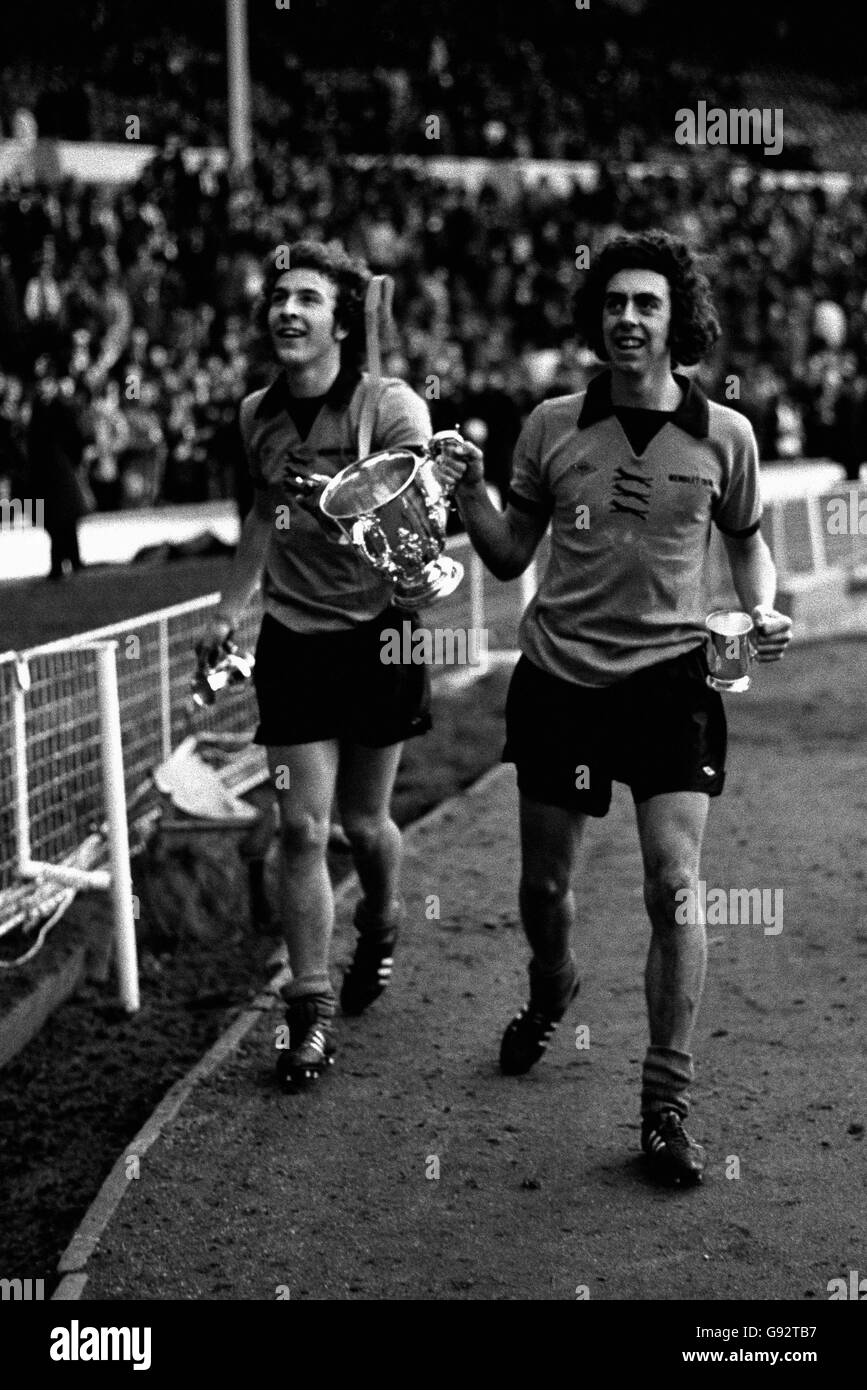 Wolverhampton Wanderers V Manchester City - Wembley-Stadion Stockfoto