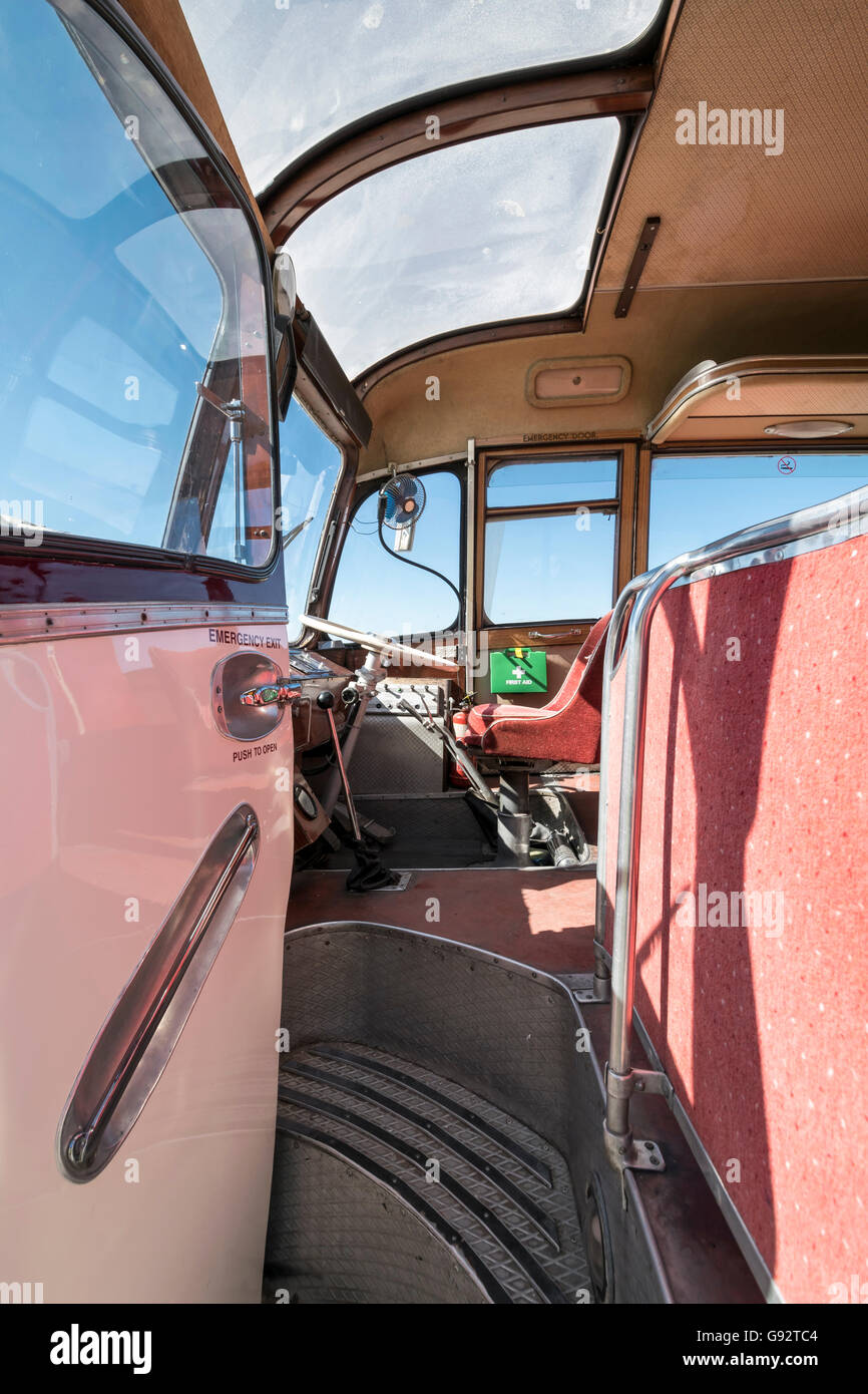 Leyland Tiger Cub 1958 Duple-bodied Vintage Trainer Stockfoto