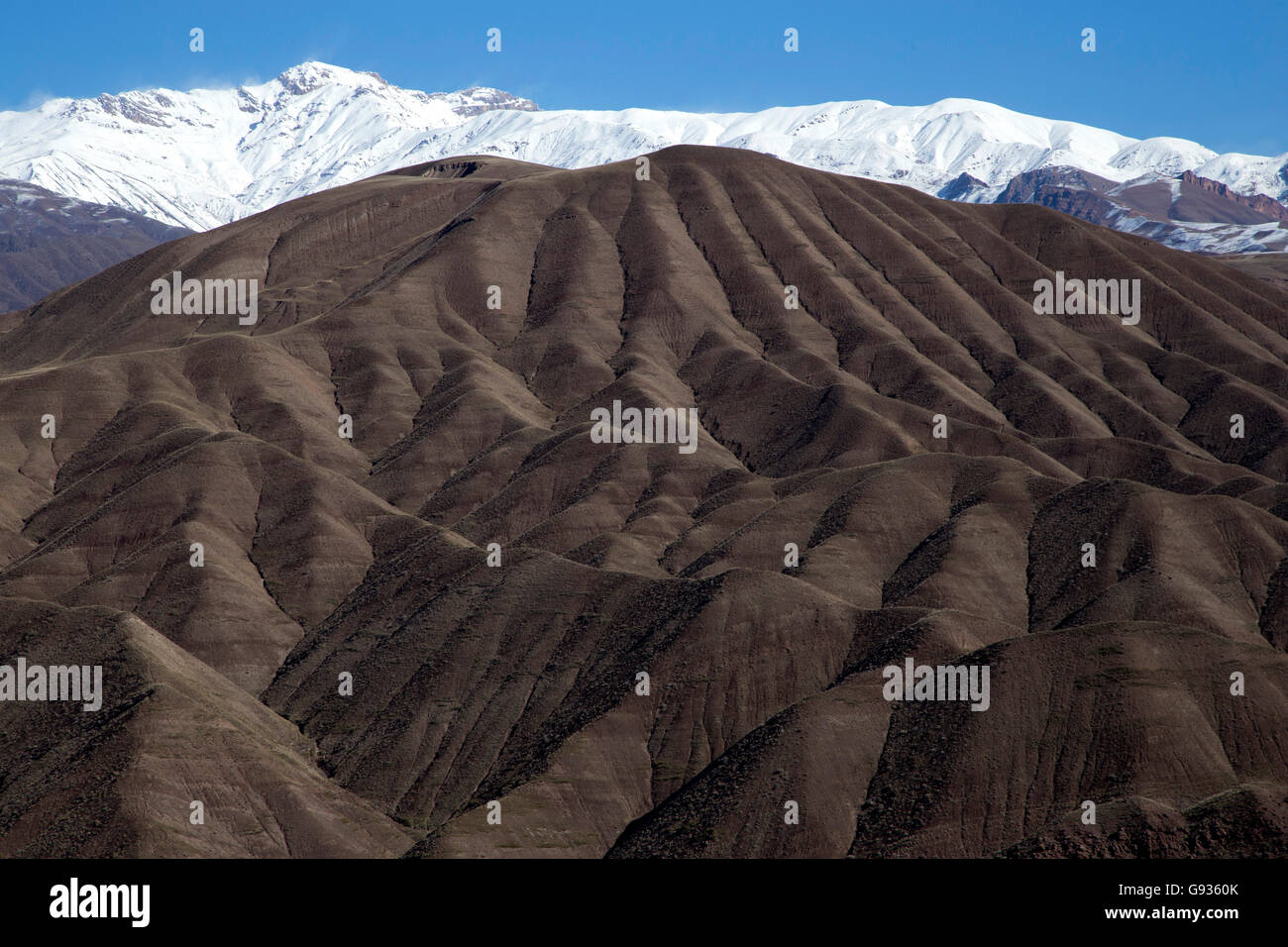 Alborz Berge und Alamut Region Iran. Stockfoto