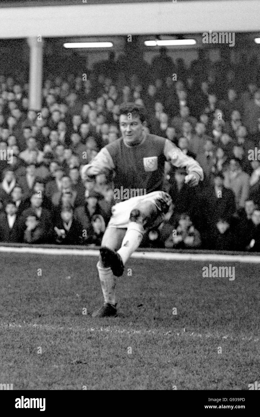 Fußball - Football League Division One - West Ham United V Everton - Upton Park Stockfoto