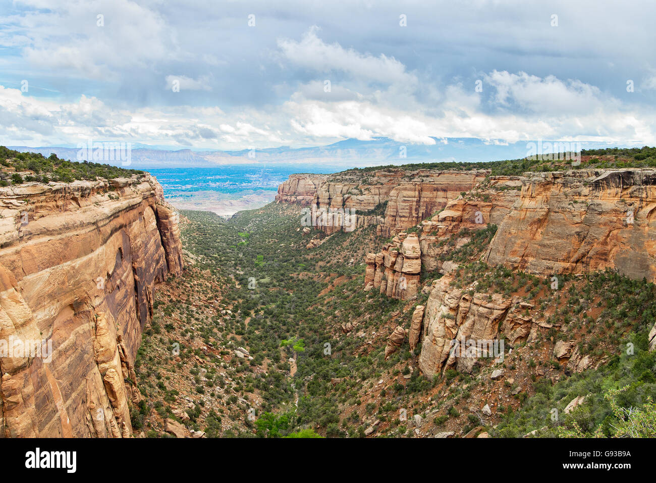 Landschaft in Colorado National Monument in den USA Stockfoto