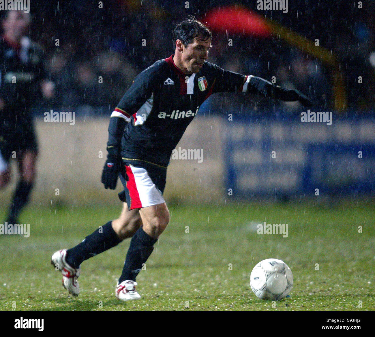 Fußball - Benefit Match - Macclesfield Town Legenden V Chelsea alle Sterne XI - Moss Rose Stockfoto