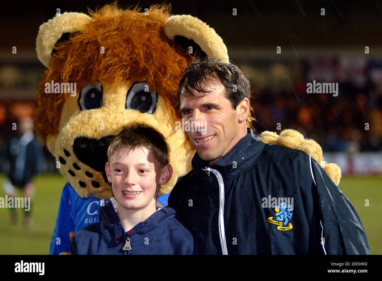 Fußball - Benefit Match - Macclesfield Town Legenden V Chelsea alle Sterne XI - Moss Rose Stockfoto