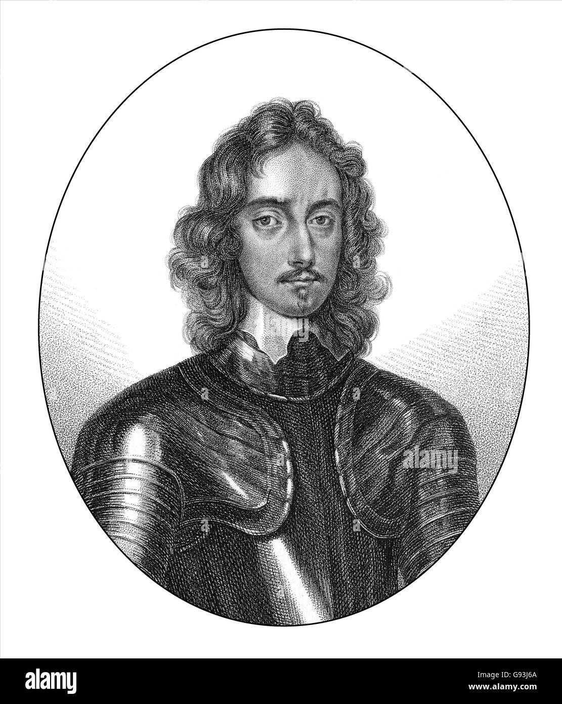 Thomas Fairfax, 3. Lord Fairfax von Cameron, 1612-1671, eine allgemeine und parlamentarischen Oberbefehlshaber während der englischen Civil Stockfoto