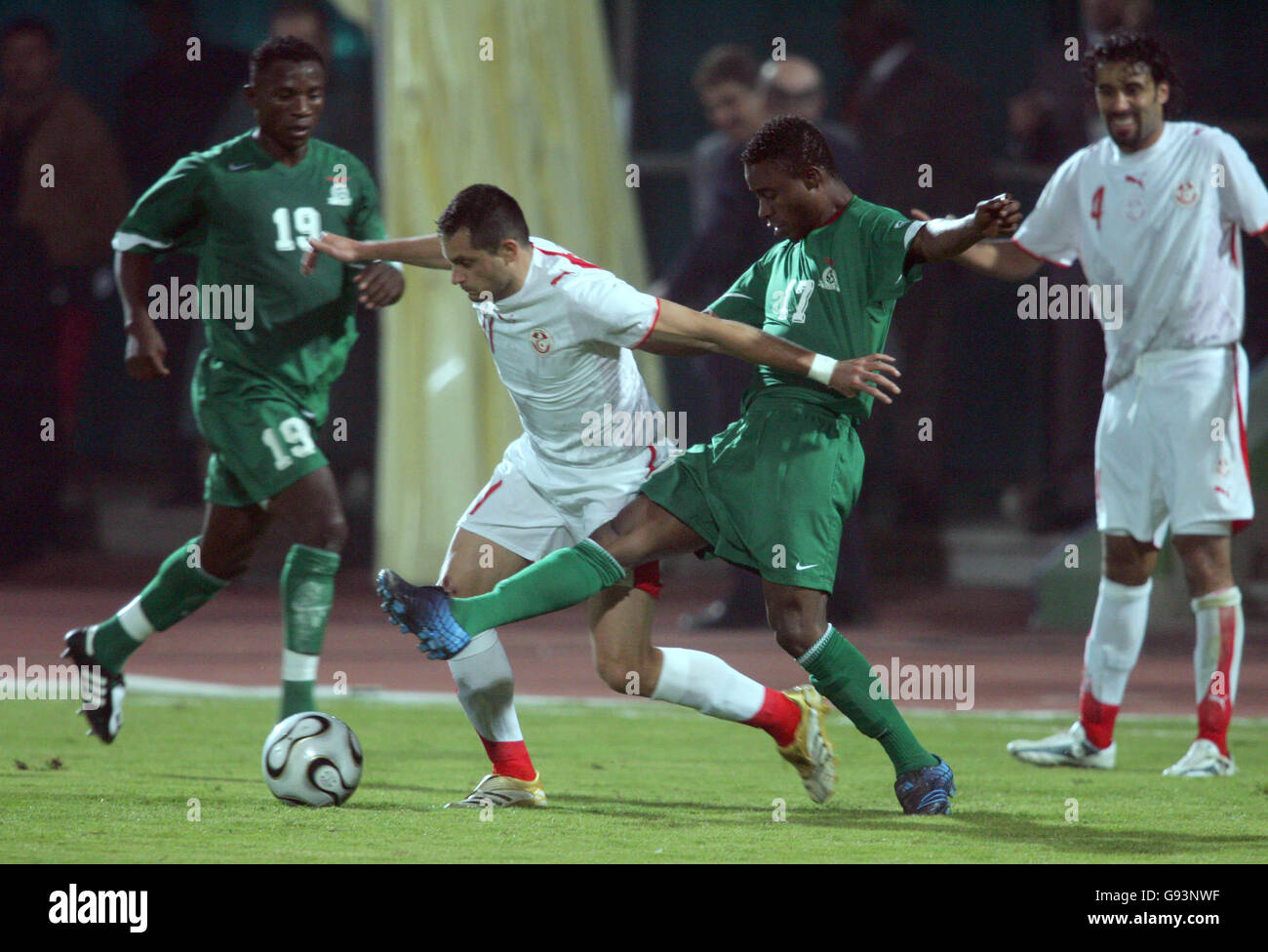 Fußball Afrika Cup der Nationen 2006 Gruppe C Tunesien V Sambia