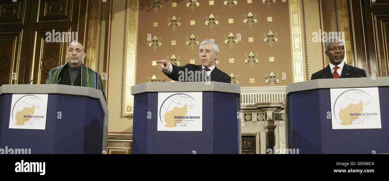 Politik-Afghanistan Stockfoto