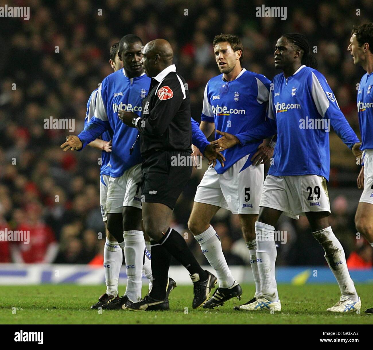 Fußball - FA Barclays Premier League - Liverpool gegen Birmingham City - Anfield Road Stockfoto