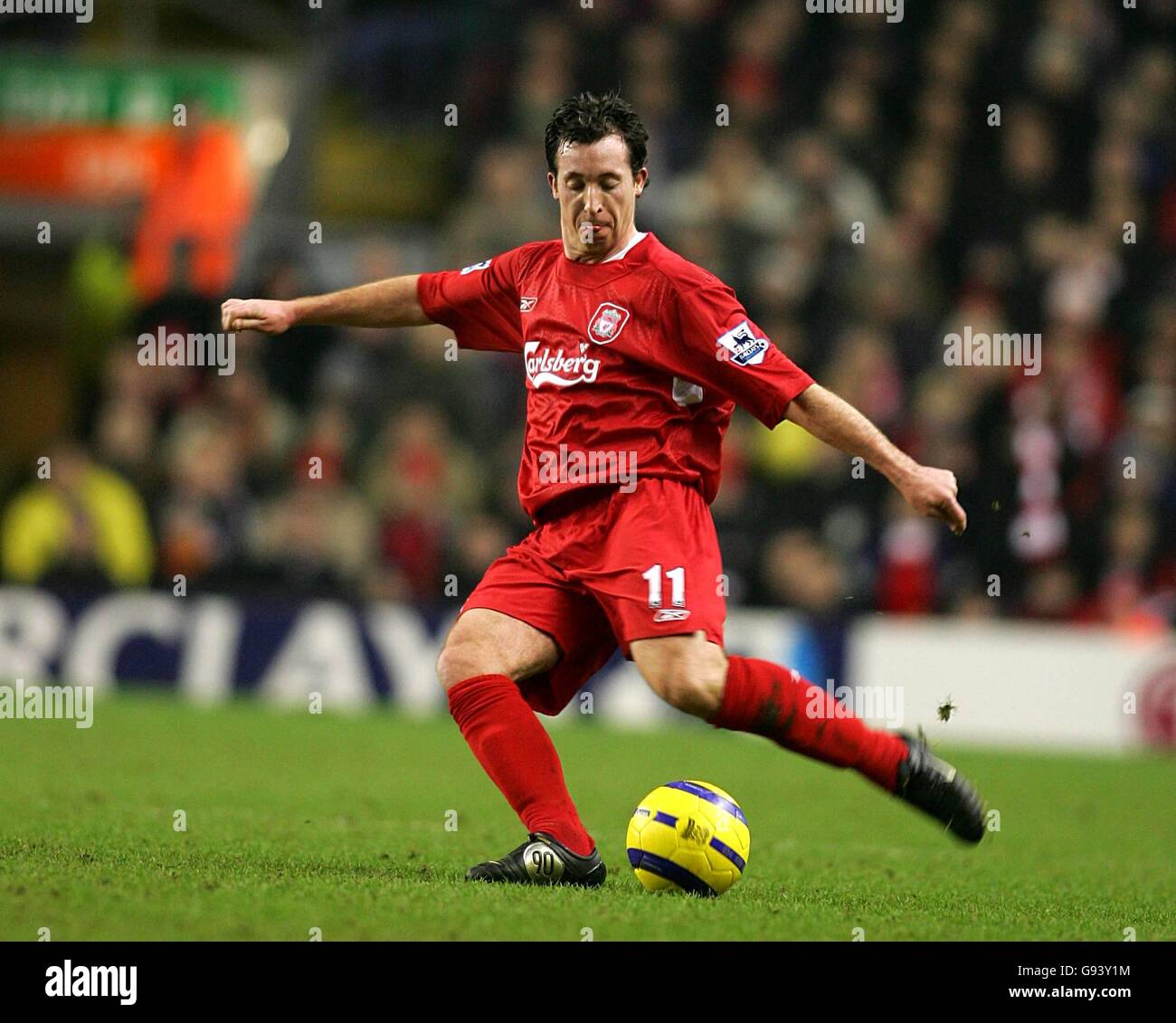 Fußball - FA Barclays Premier League - Liverpool gegen Birmingham City - Anfield Road Stockfoto