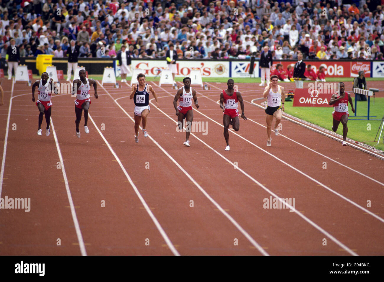 Leichtathletik Commonwealth Games Edinburgh 1986 Männer 100m