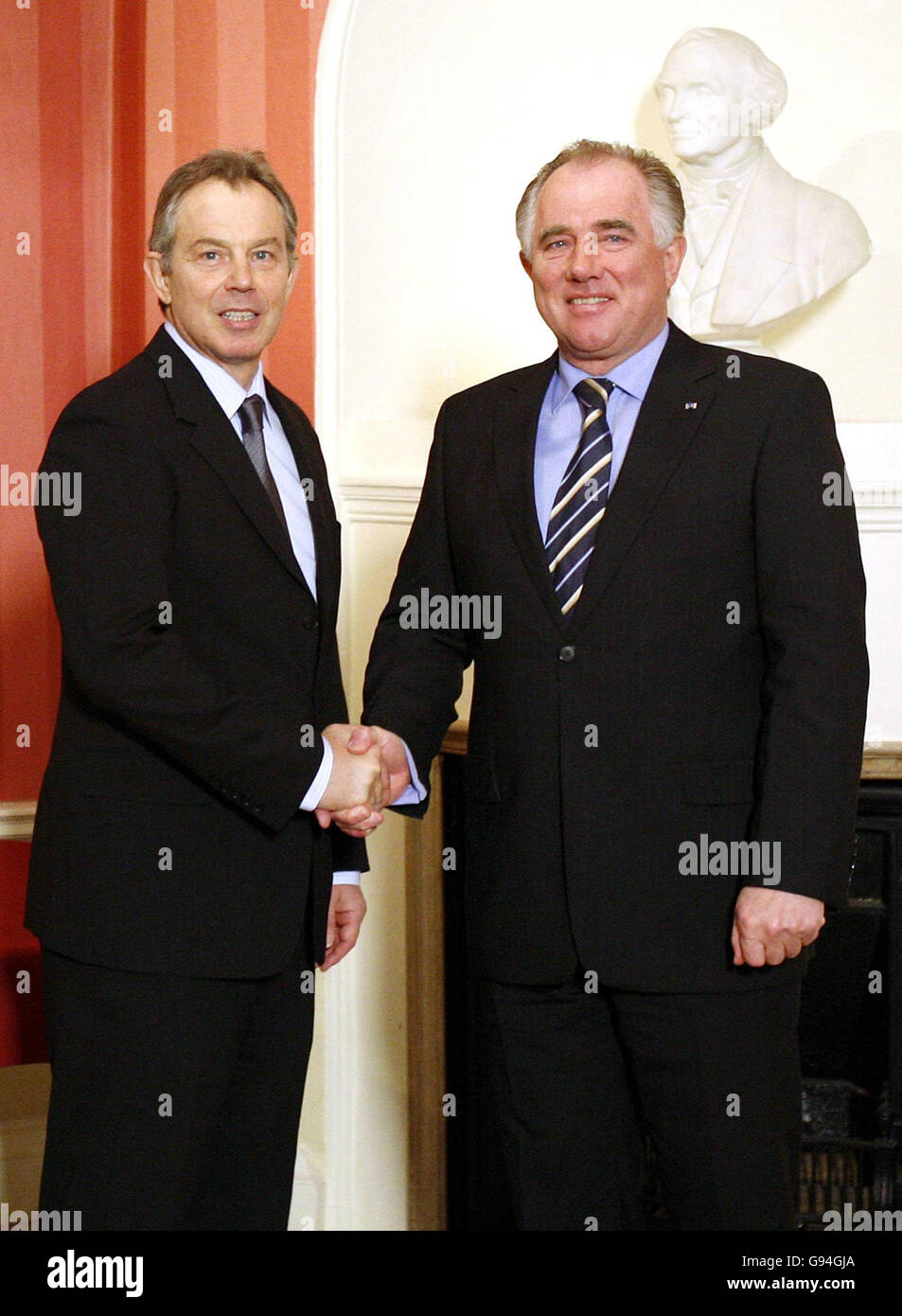 Politik-Blair-Island Stockfoto