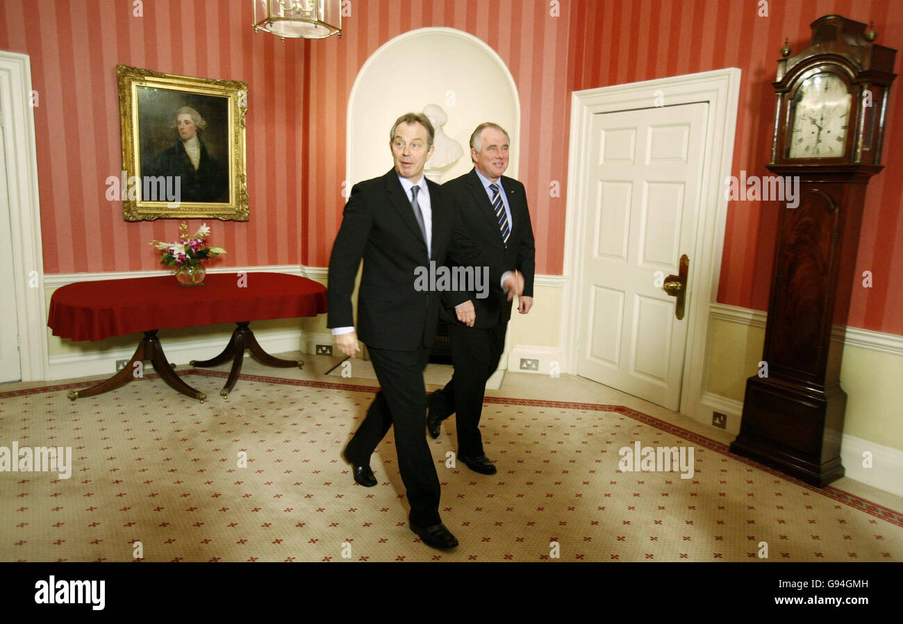 Politik-Blair-Island Stockfoto
