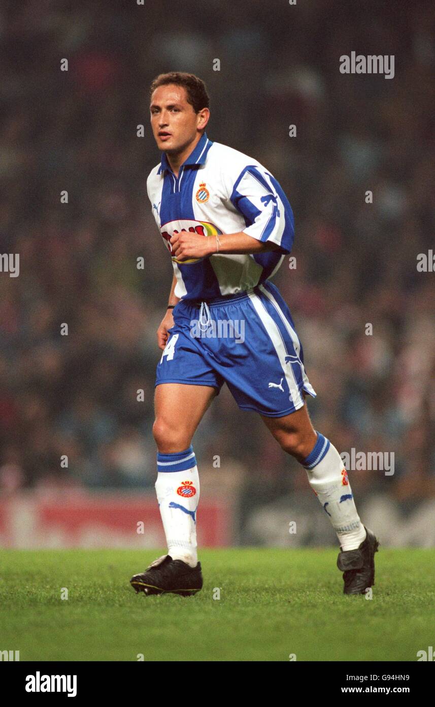 Spanischer Fußball - Primera Division - Athletic Bilbao / Espanol. Deutsche Villa, Espanol Stockfoto