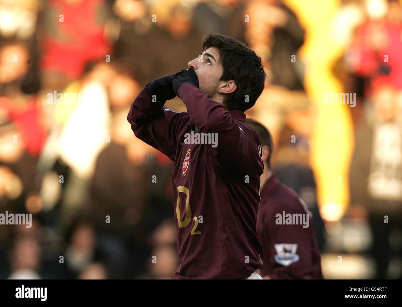 Fußball - FA Barclays Premiership - Fulham V Arsenal - Craven Cottage Stockfoto