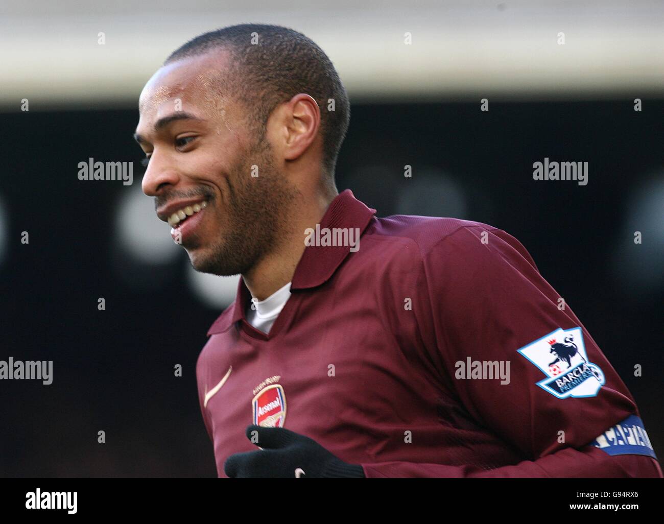 Fußball - FA Barclays Premiership - Fulham V Arsenal - Craven Cottage Stockfoto