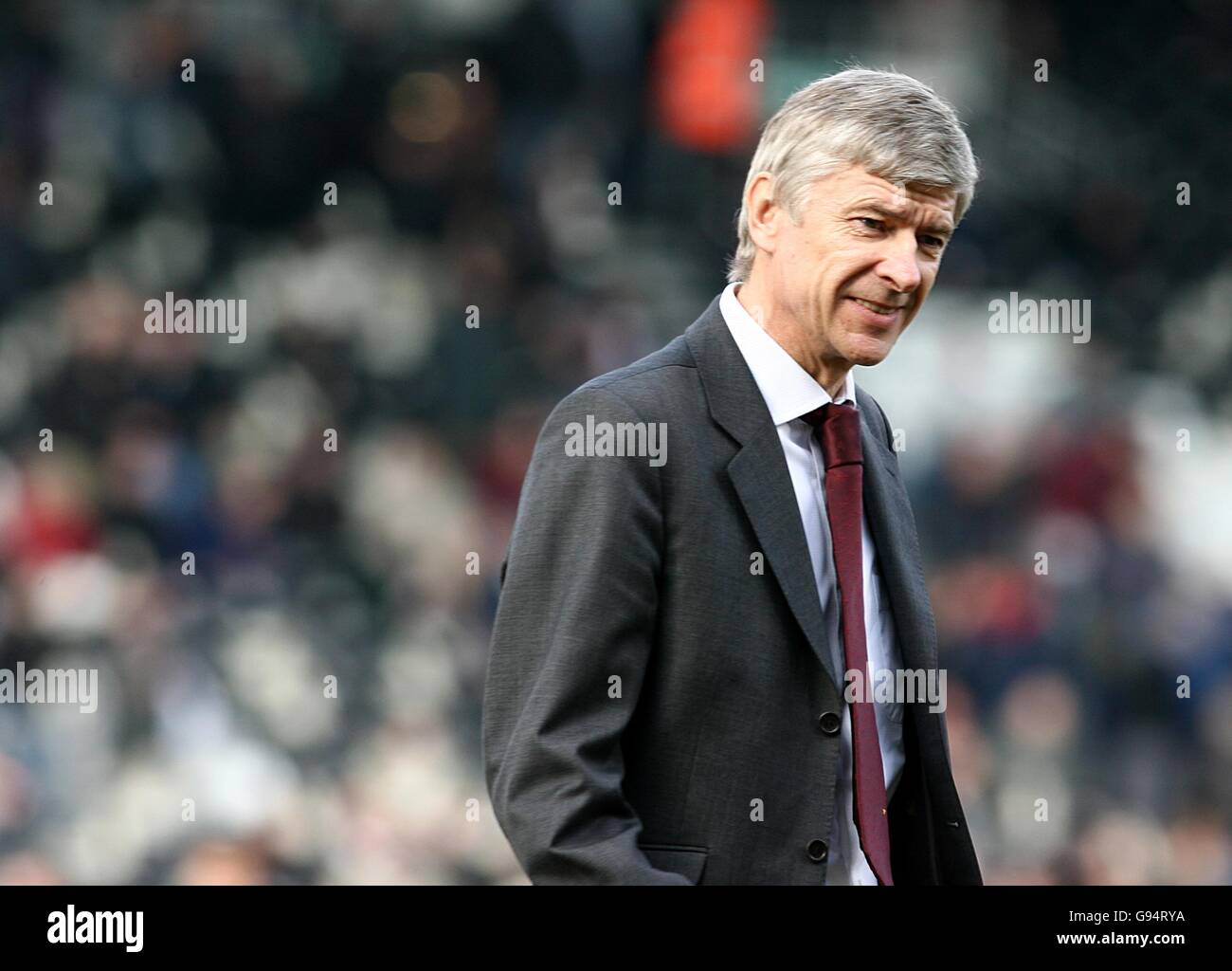 Fußball - FA Barclays Premiership - Fulham V Arsenal - Craven Cottage Stockfoto