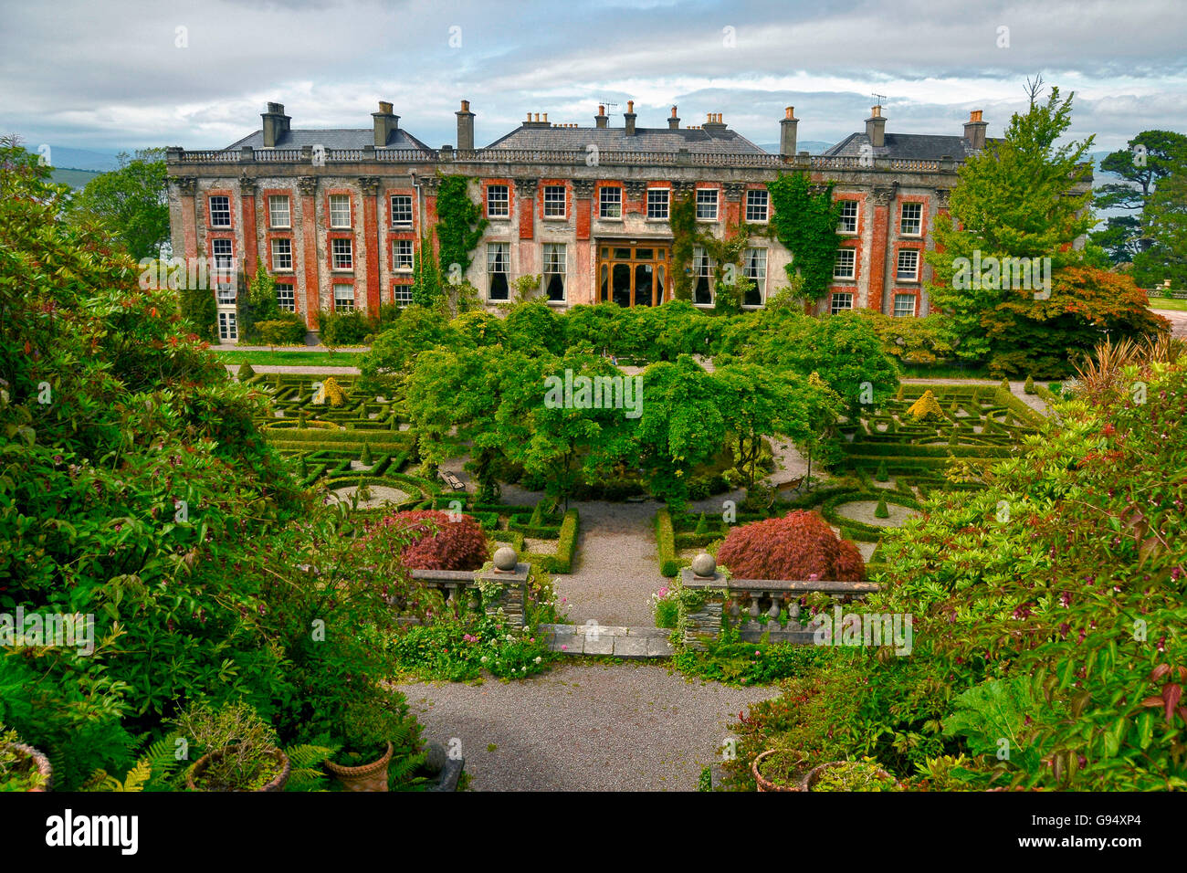Bantry House and Gardens, Bantry Bay, County Cork, Irland Stockfoto