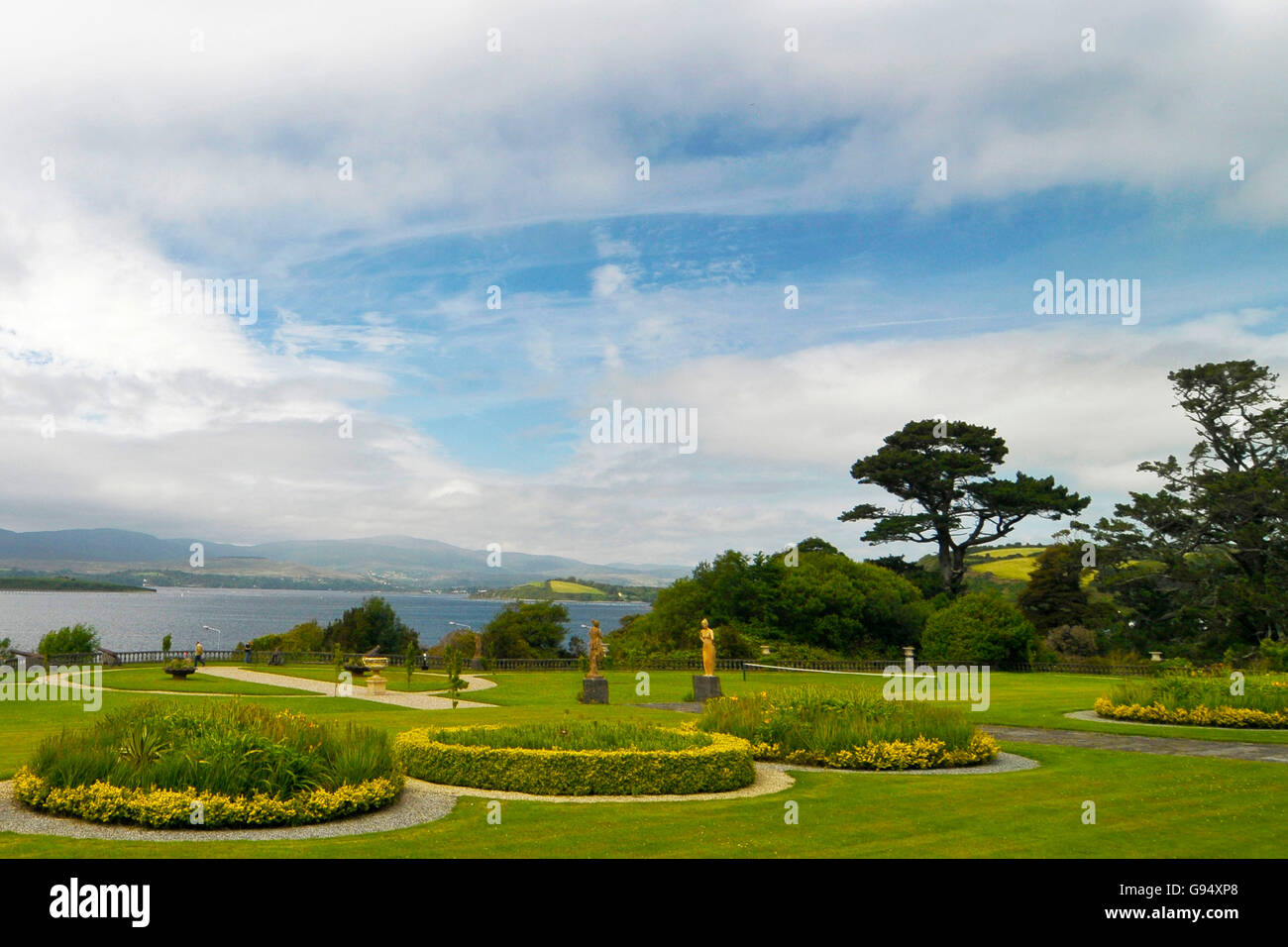 Bantry House and Gardens, Bantry Bay, County Cork, Irland Stockfoto