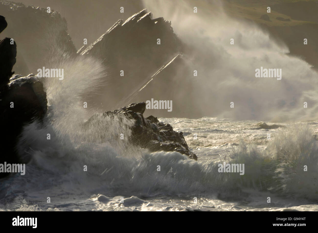 Clogher Head, Halbinsel Dingle, County Kerry, Irland Stockfoto