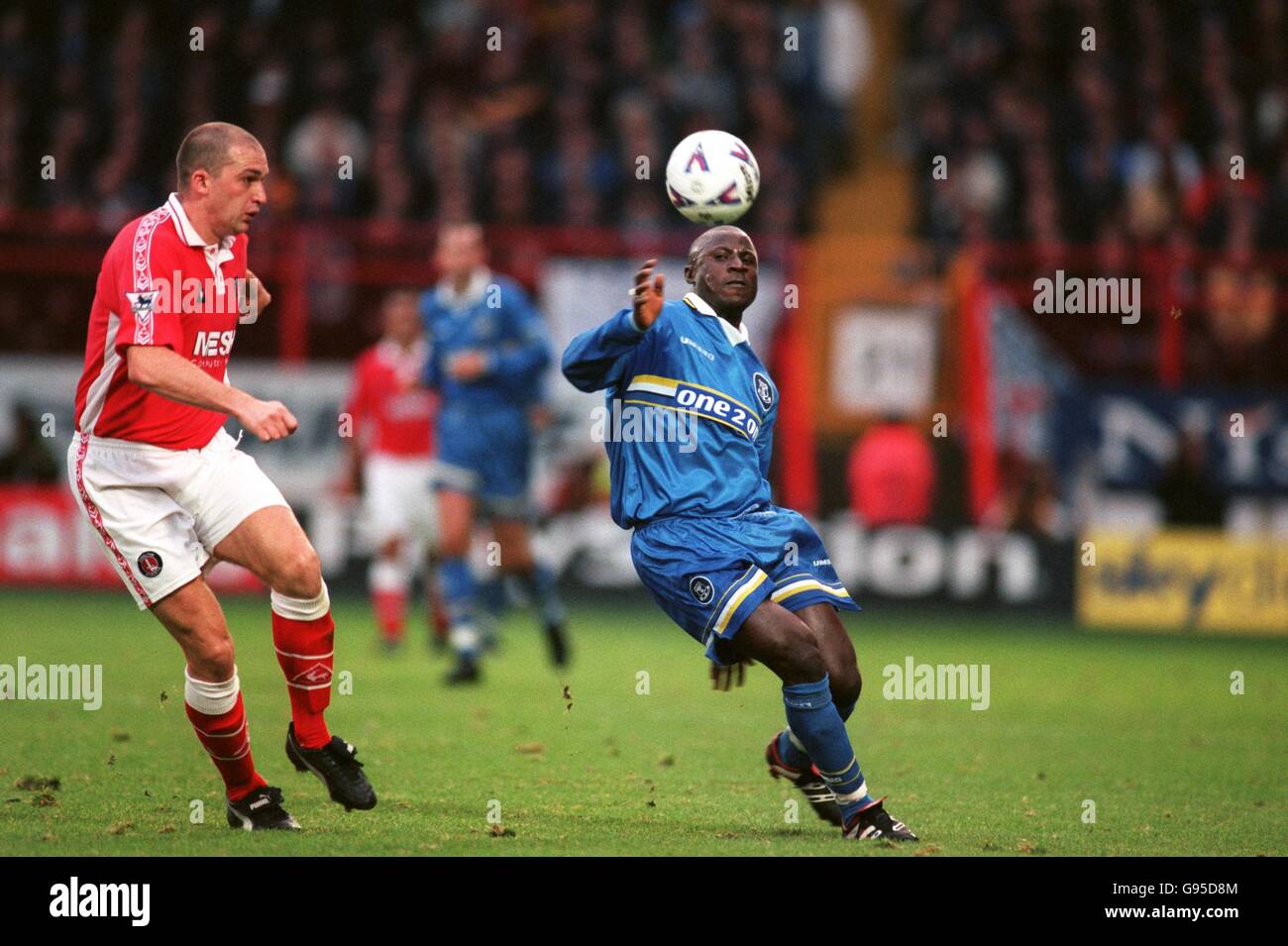 Fußball - FA Carling Premiership - Charlton Athletic V Everton Stockfoto