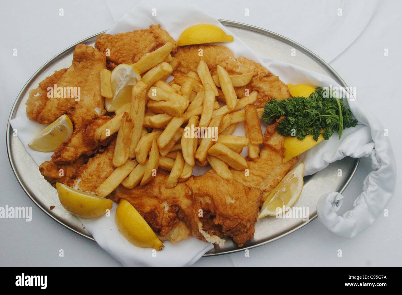 Fish &amp; Chips Stockfoto