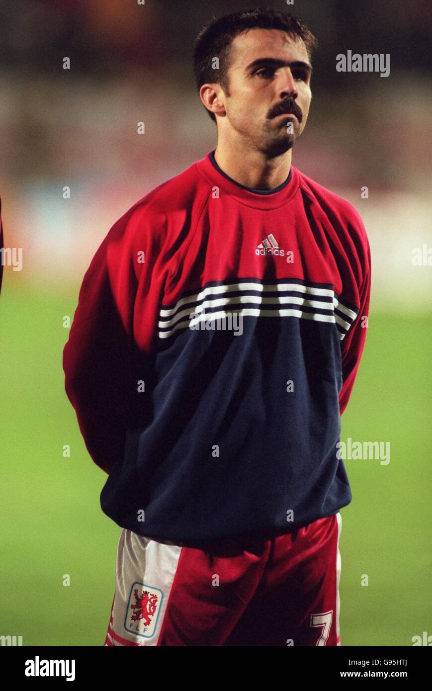 Fußball - Euro 2000-Qualifikation - Gruppe 5 - Luxemburg V England Stockfoto