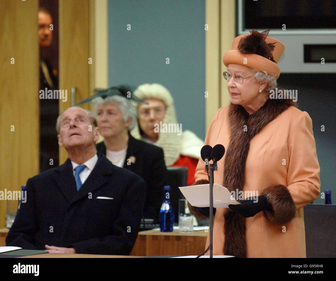 67 Millionen Senedd Gebäude, entworfen von Richard Rogers als eines der umweltfreundlichsten Parlamentsgebäude der Welt. Siehe PA Geschichte ROYAL Senedd. DRÜCKEN Sie VERBANDSFOTO. Das Foto sollte lauten: Barry Batchelor/WPA Rota/PA. Stockfoto