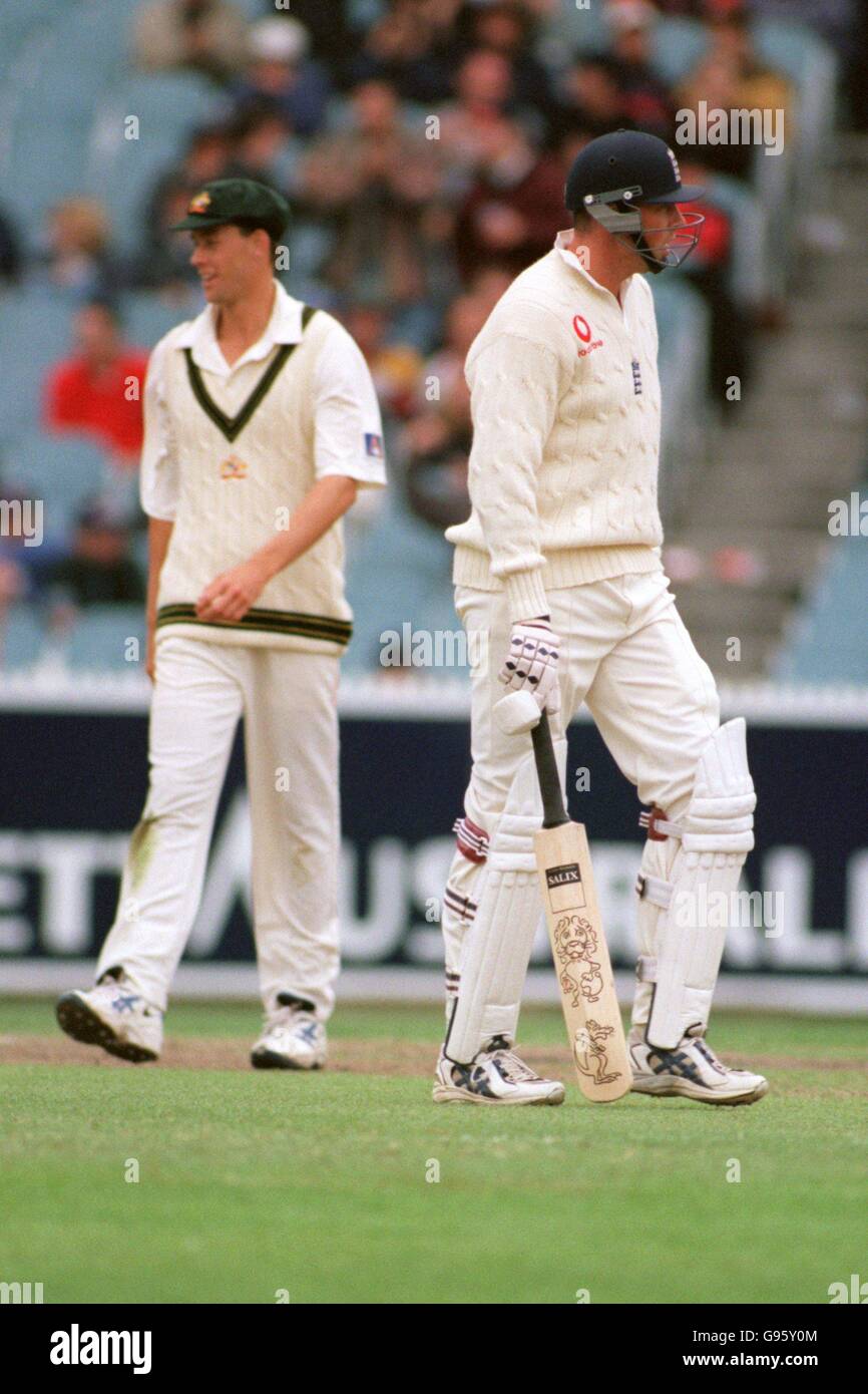 Cricket: England V Australien: 4. testen 2. Tag Melbourne Cricket Ground Stockfoto