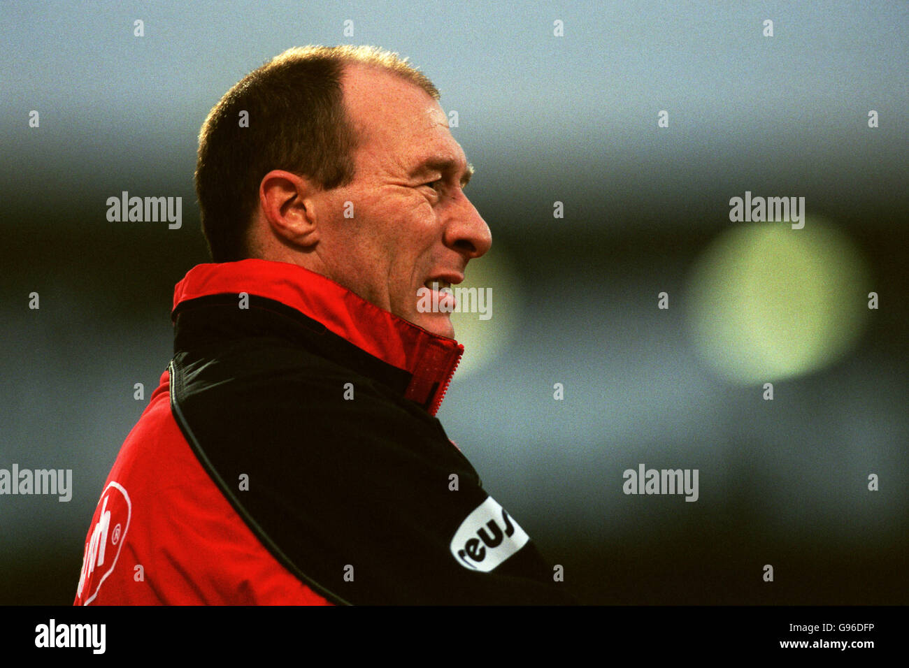 Deutscher Fußball - Bundesliga - VfL Wolfsburg / MSV Duisburg. Wolfgang Wolf, Trainer des VfL-Wolfsburg Stockfoto